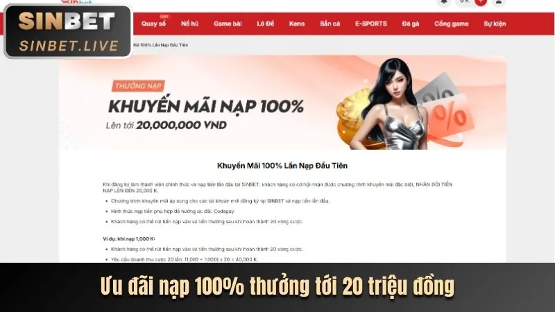 Ưu đãi chào mừng thành viên mới 555win mobi 555win